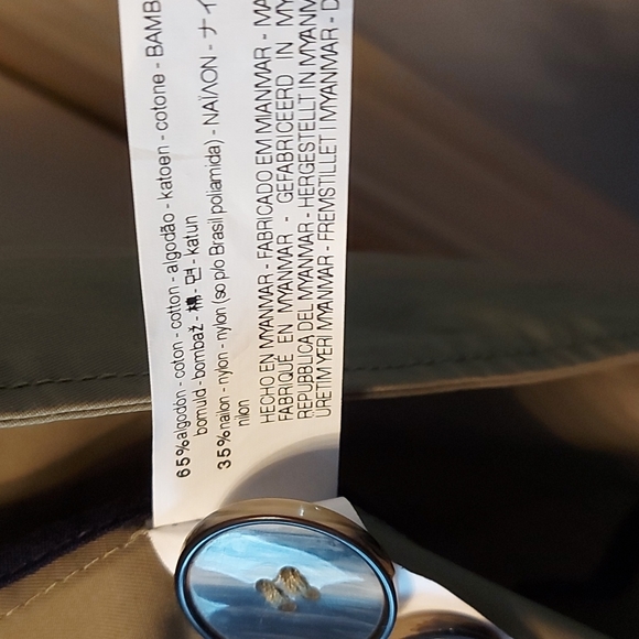 Trench coat, Olive, Zara S/M - Picture 8 of 13